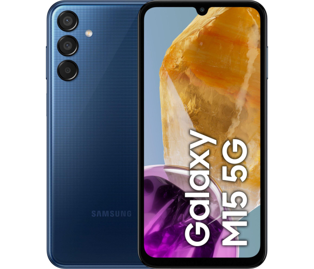 SAMSUNG Galaxy M15 5G 4/128GB Granatowy (M156B) - 1377830 - zdjęcie